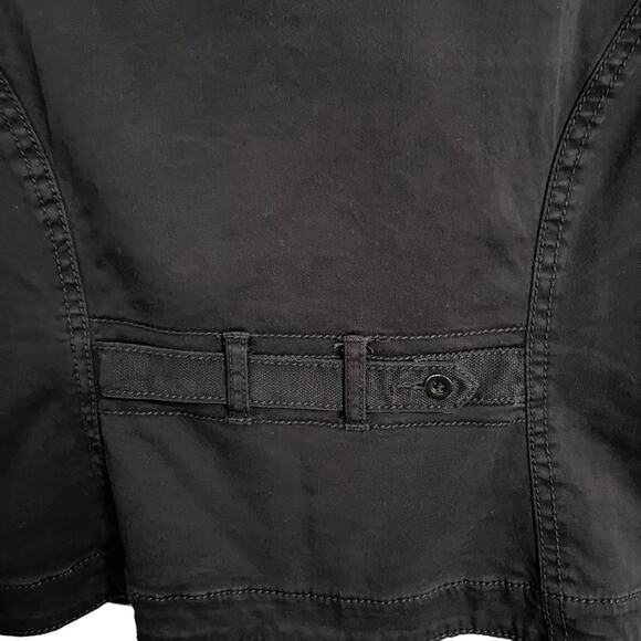 Marrakech for Anthropologie Faravel Moto Jacket Vintage Black Full Zip Grunge M - Picture 6 of 12